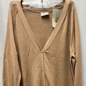 Jillian Nicole Women's Button Front Cardigan size Medium NWT